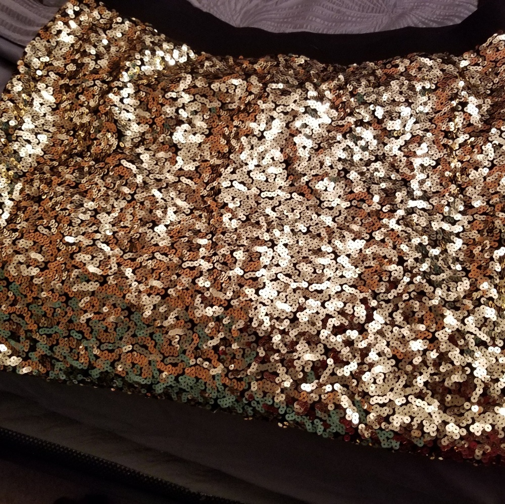 Sequin skirt